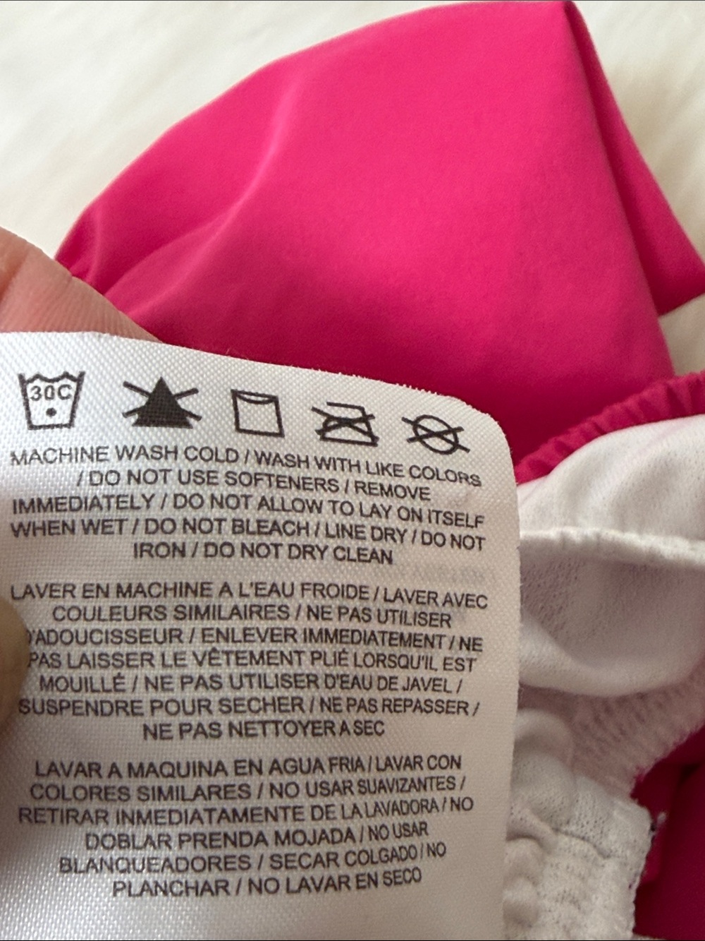 Nike Hot Pink Athletic Running Shorts with Liner - Picture 7 of 7